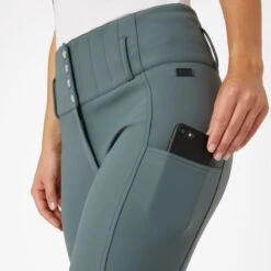 Horze Women's Louisa Thermo Breeches - Urban Chic -Equestrian Riding Clothing 601367 800 800