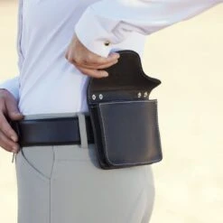 Oughton Paddock Convertible Belt Bag - Classic Black -Equestrian Riding Clothing 603716 800 800