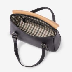 Oughton Paddock Lux Shoulder Bag - Classic Black/Tan -Equestrian Riding Clothing 603907 800 800