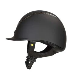 Trauma Void Pardus Smooth Helmet - Black Sand -Equestrian Riding Clothing 604273 800 800