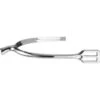 Herm Sprenger 15mm Flat Neck Spurs - Chrome Plated