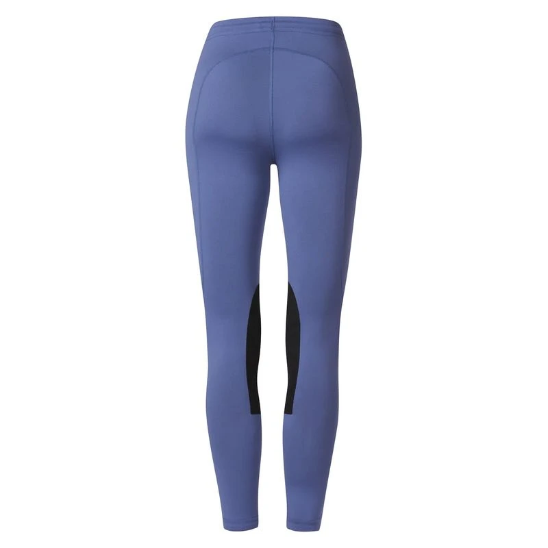 Kerrits Kids' Knee Patch Performance Tights - True Blue 2 Kerrits Kids' Knee Patch Performance Tights - True Blue - Image 2