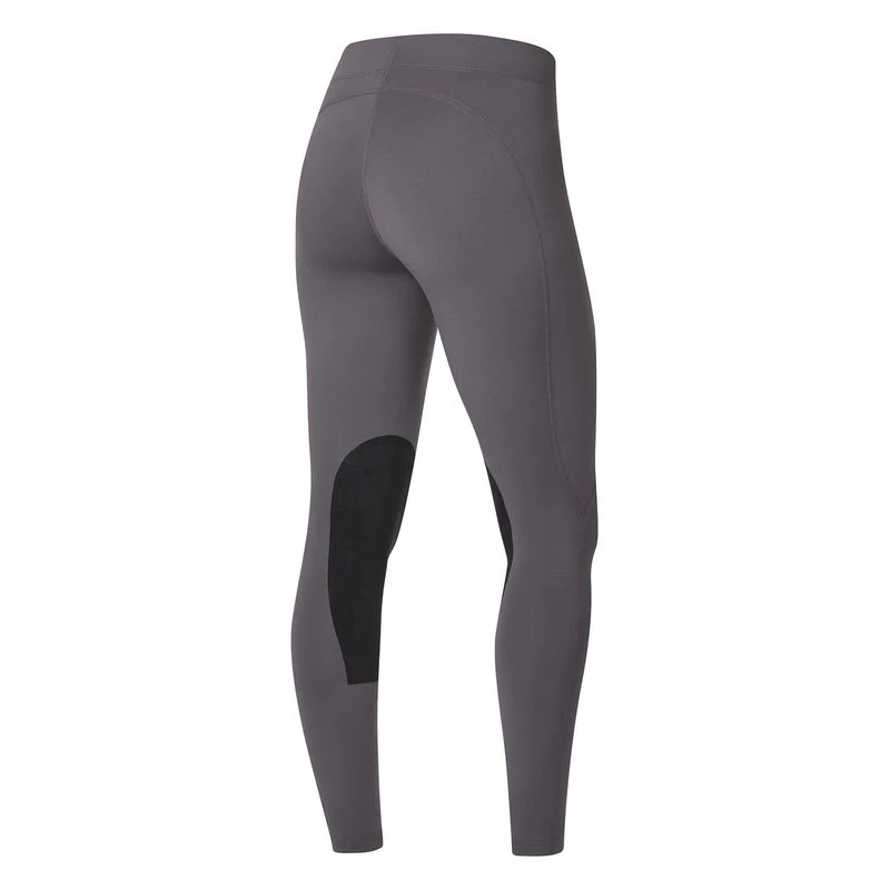 Kerrits Women's Flow Rise Knee Patch Performance Tights - Peppercorn 2 Kerrits Women's Flow Rise Knee Patch Performance Tights - Peppercorn - Image 2