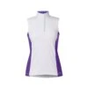 Kerrits Women's Affinity Sleeveless Show Shirt - Iris/Iron Bouquet