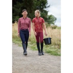 Kerrits Kids' Ice Fil Full Seat Tech Tights - Sangria 7 Kerrits Kids' Ice Fil Full Seat Tech Tights - Sangria -Equestrian Riding Clothing 611547 800 800