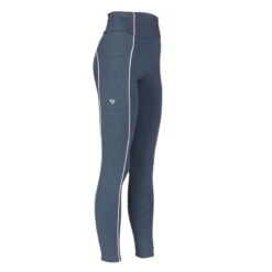 Shires Aubrion Women's Sculpt Linear Tights - Navy -Equestrian Riding Clothing 619681 800 800