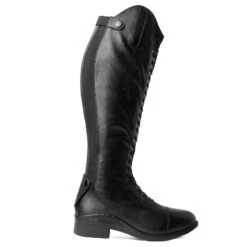 Horze Women's Lace Up Tall Riding Boots - Black -Equestrian Riding Clothing 631856 800 800