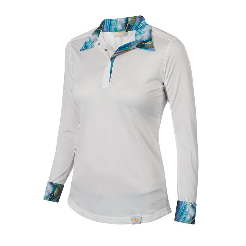 Shires Aubrion Women's Equestrian Style Shirt - Geode 1 Shires Aubrion Women's Equestrian Style Shirt - Geode