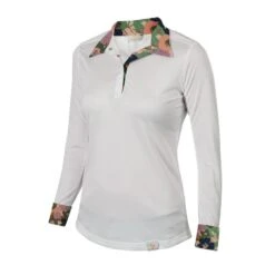 Shires Aubrion Women's Equestrian Style Shirt - Full Bloom