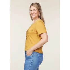 EQL Women's Graceful Horse T-Shirt - Dijon 6 EQL Women's Graceful Horse T-Shirt - Dijon -Equestrian Riding Clothing 645219 800 800