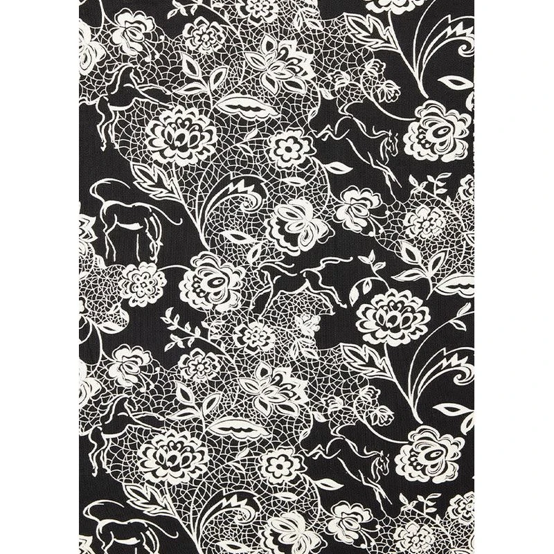 EQL Women's Allure Ecovero Short Sleeve Top - Black Eq Lace 5 EQL Women's Allure Ecovero Short Sleeve Top - Black Eq Lace - Image 5