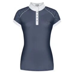 Fair Play Women's Anita Short Sleeve Competition Shirt - Steel Blue
