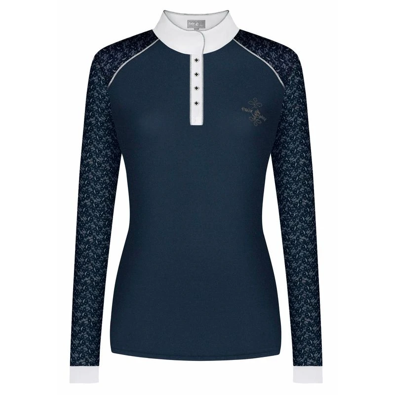 Fair Play Women's Anita Long Sleeve Competition Shirt - Navy 1 Fair Play Women's Anita Long Sleeve Competition Shirt - Navy