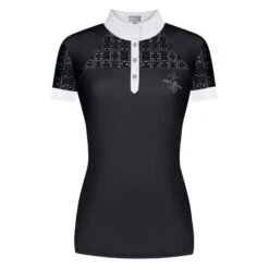 Fair Play Women's Aiko Short Sleeve Competition Shirt - Black