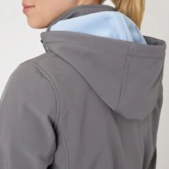 Horze Women's Trisha Softshell Jacket - Smoked Pearl Grey -Equestrian Riding Clothing 659583 800 800