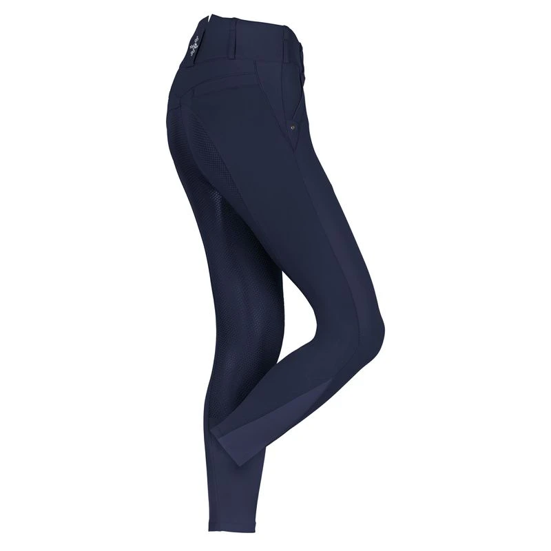 Fair Play Women's Jasmine Full Seat Breeches - Navy 2 Fair Play Women's Jasmine Full Seat Breeches - Navy - Image 2