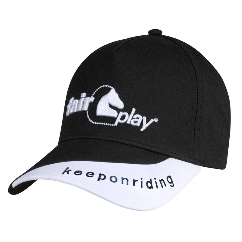 Fair Play Race Baseball Cap - Black 1 Fair Play Race Baseball Cap - Black