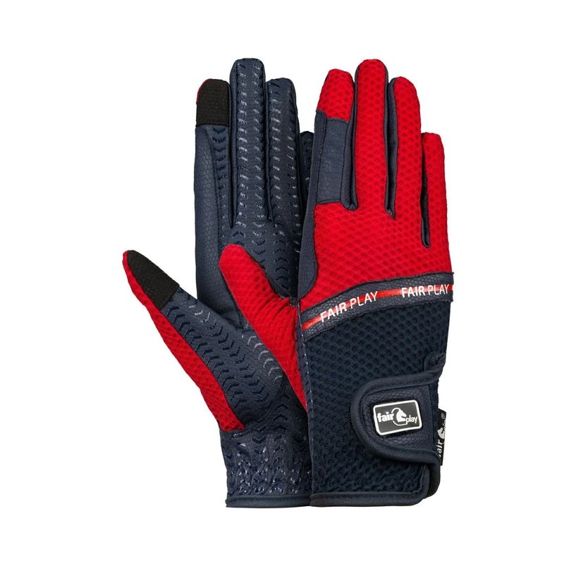 Fair Play Istria Gloves - Red/Navy 1 Fair Play Istria Gloves - Red/Navy