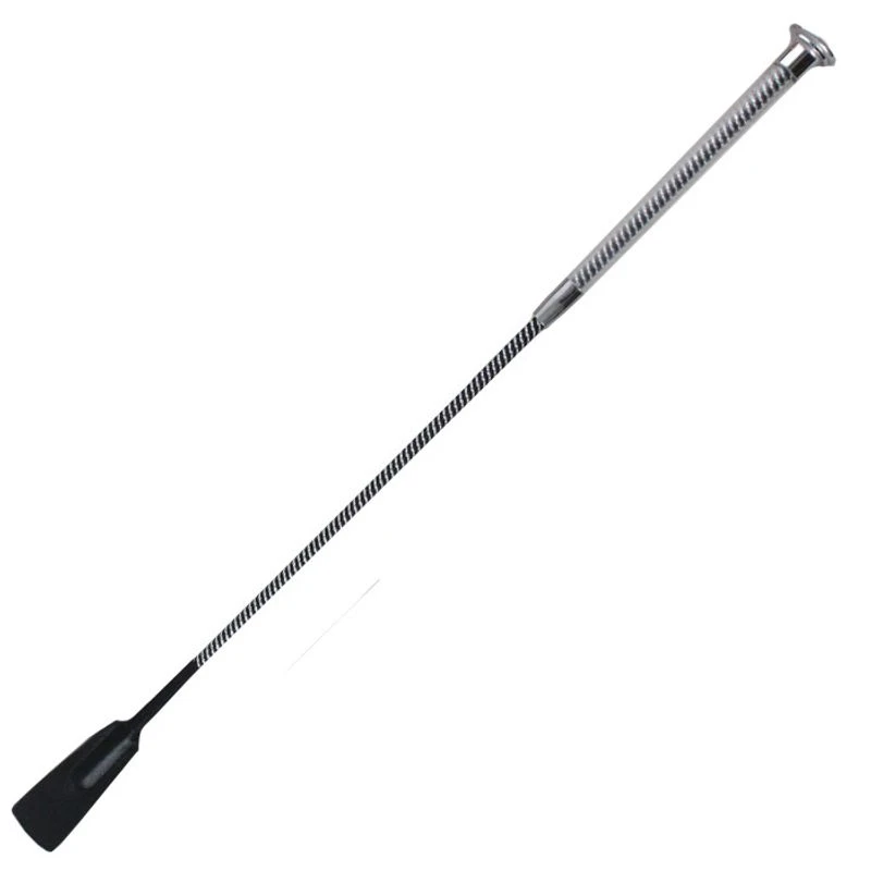Woof Wear Votex Riding Whip - Silver 1 Woof Wear Votex Riding Whip - Silver