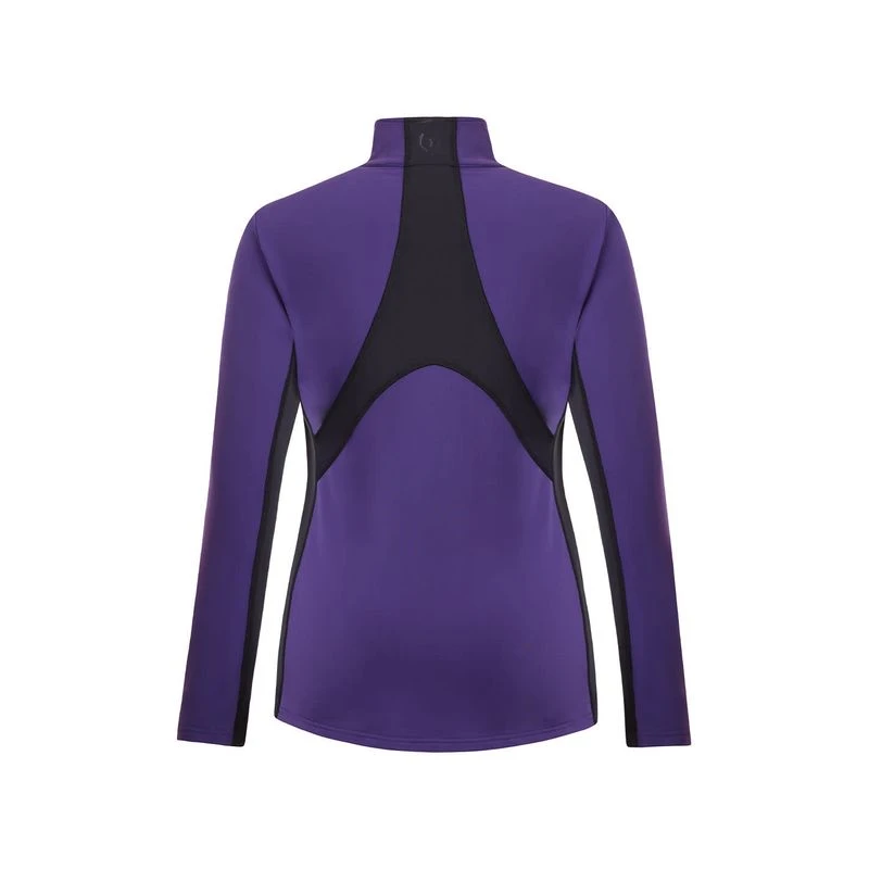 Kerrits Women's Rail Side Quarter Zip Tech Top - Huckleberry 2 Kerrits Women's Rail Side Quarter Zip Tech Top - Huckleberry - Image 2