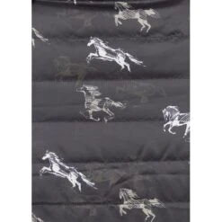Kerrits Kids' Pony Tracks Reversible Quilted Jacket - Black Run Free/Black 9 Kerrits Kids' Pony Tracks Reversible Quilted Jacket - Black Run Free/Black -Equestrian Riding Clothing 683179 800 800