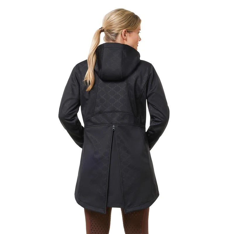 Kerrits Women's Lucky Bits Softshell Riding Jacket - Black 3 Kerrits Women's Lucky Bits Softshell Riding Jacket - Black - Image 3