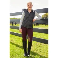 RJ Classics Women's Chloe Wind Defense Vest - Magnet Grey -Equestrian Riding Clothing 690833 800 800