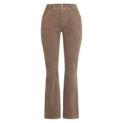 EQL Women's Soft Stretch Corduroy Bootcut Pants - Bark -Equestrian Riding Clothing 693468 800 800