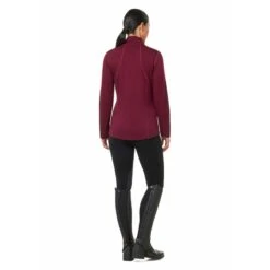 Kerrits Women's Stable Temp Merino Wool Jacket - Sangria 7 Kerrits Women's Stable Temp Merino Wool Jacket - Sangria -Equestrian Riding Clothing 693811 800 800