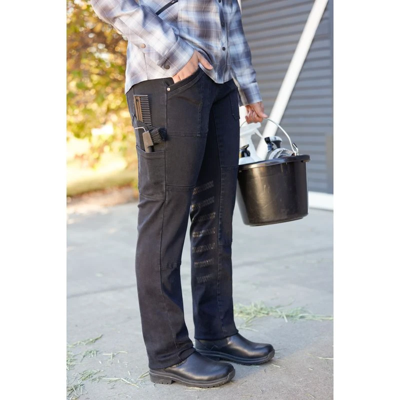 Kerrits Women's Pocketful Stretch Utility Pants - Black 3 Kerrits Women's Pocketful Stretch Utility Pants - Black - Image 3