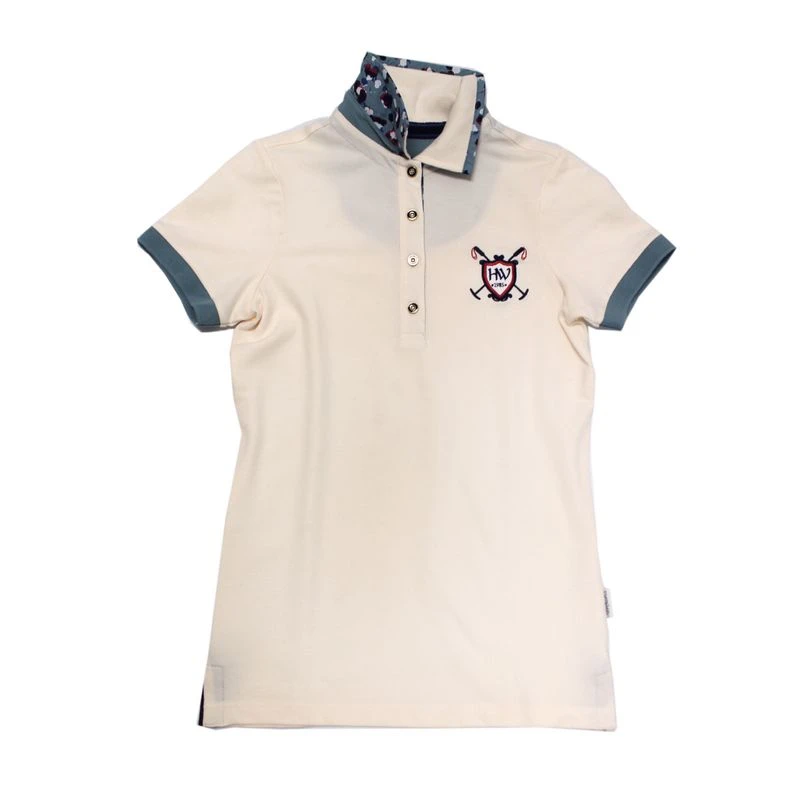 Horseware Women's Luna Pique Polo - White 1 Horseware Women's Luna Pique Polo - White