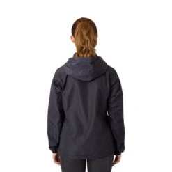 Horze Women's Stella Waterproof Shell Jacket - Caviar Black -Equestrian Riding Clothing 695422 800 800