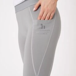 Horze Women's Maia Full Seat Tights - Ultimate Grey -Equestrian Riding Clothing 695501 800 800