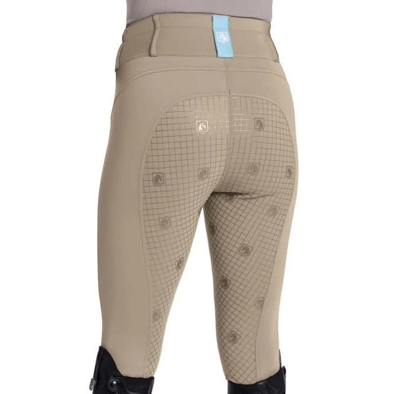Romfh Women's Evelyn 3 Button Full Grip Breeches - Plaza Taupe 1 Romfh Women's Evelyn 3 Button Full Grip Breeches - Plaza Taupe
