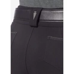 Kerrits Women's Arena K-Pro Knee Patch Breeches - Black -Equestrian Riding Clothing 699028 800 800