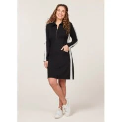 EQL Women's Ascent Ponte Tunic Dress - Black 11 EQL Women's Ascent Ponte Tunic Dress - Black -Equestrian Riding Clothing 700357 800 800