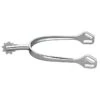 Herm Sprenger Ultra Fit 40mm Flat End 9pt Rowel Spurs - Stainless Steel