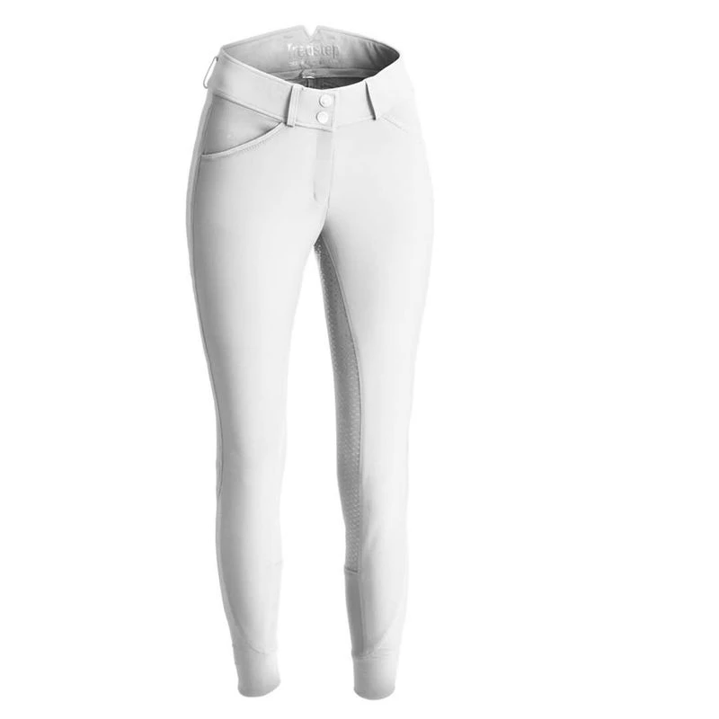 Tredstep Women's Nero II Full Seat Breeches - White 1 Tredstep Women's Nero II Full Seat Breeches - White