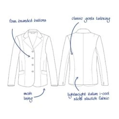 Tredstep Men's Solo Sport Coat - Black 9 Tredstep Men's Solo Sport Coat - Black -Equestrian Riding Clothing 703435 800 800