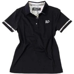 Horseware Women's Linda Short Sleeve Polo - Black